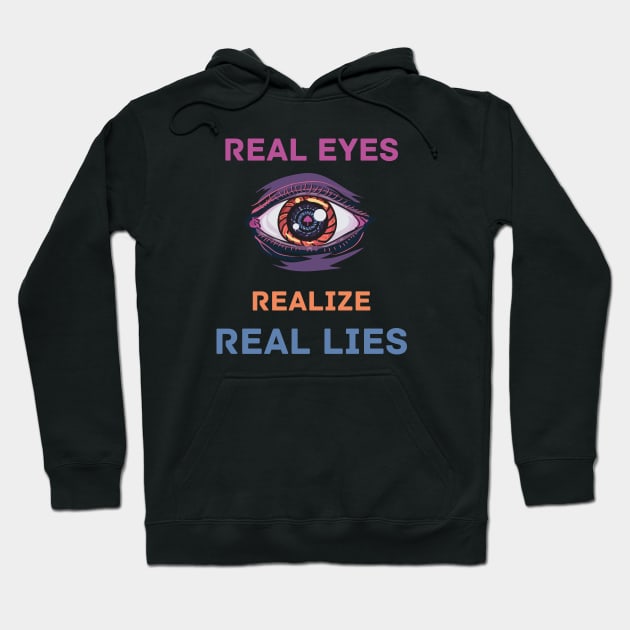 Real Eyes Hoodie by HaMa-Cr0w